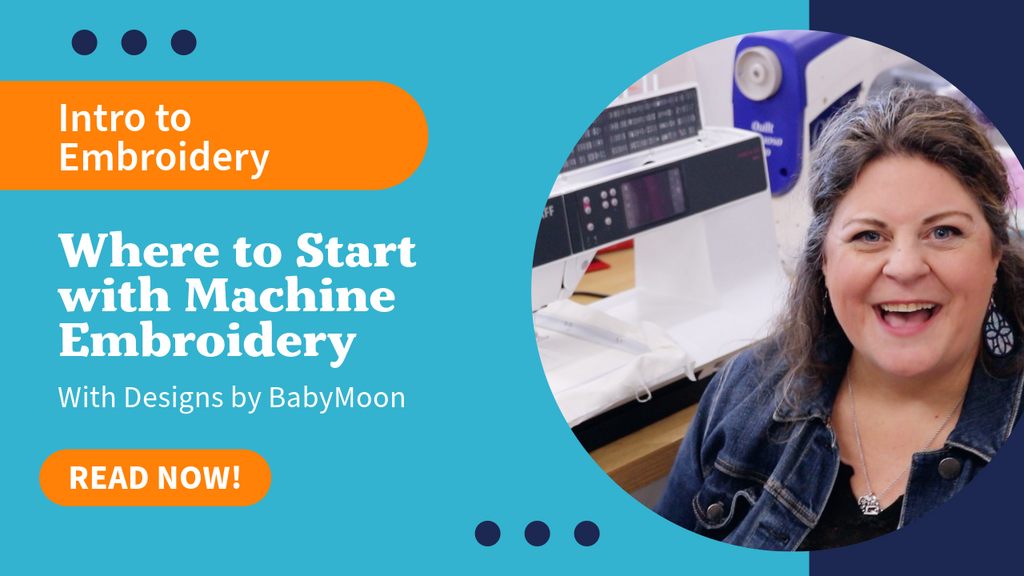 Where to Start with Machine Embroidery Grome's Sewing Machine Company