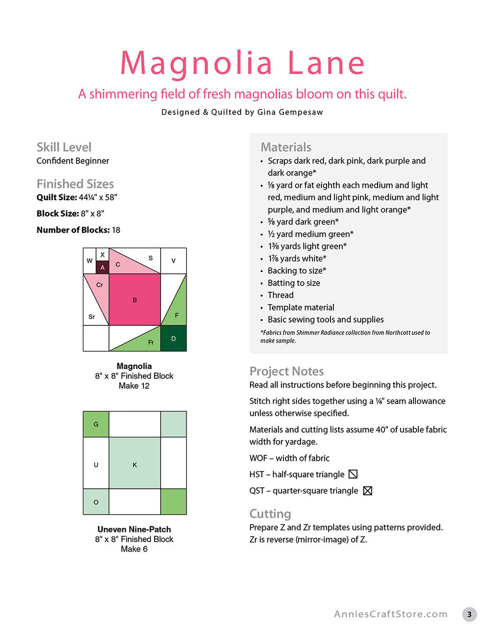 Pieced Flower Quilts