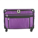 Tutto Sewing Machine Case On Wheels Large 22in Purple