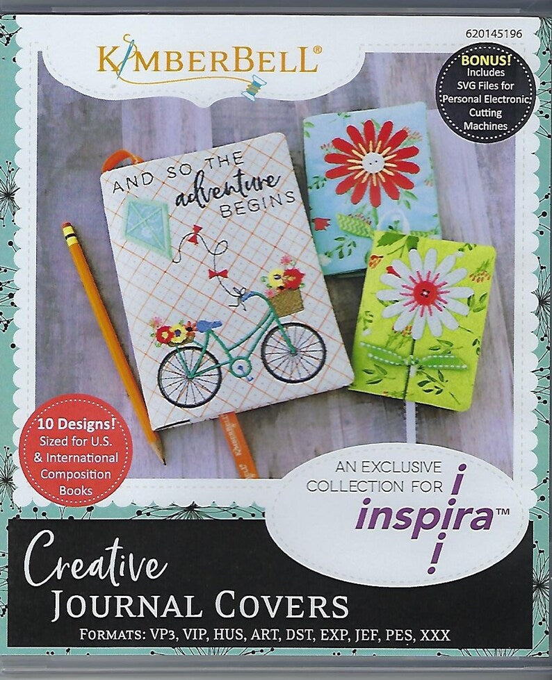 Kimberbell Creative Journal Covers