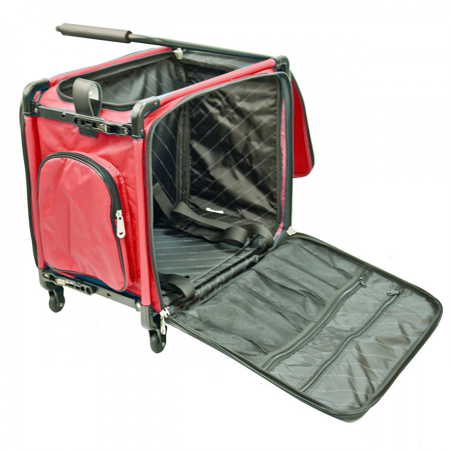 Tutto Serger Machine Case On Wheels 20in Red