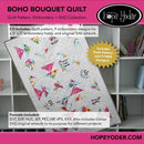 Boho Bouquet Quilt