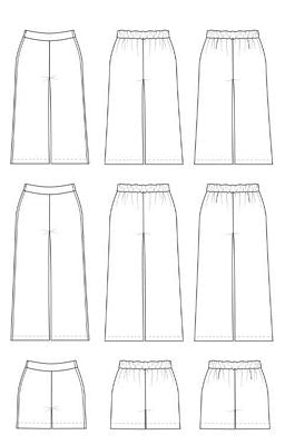 Calder Pants & Shorts by Cashmerette