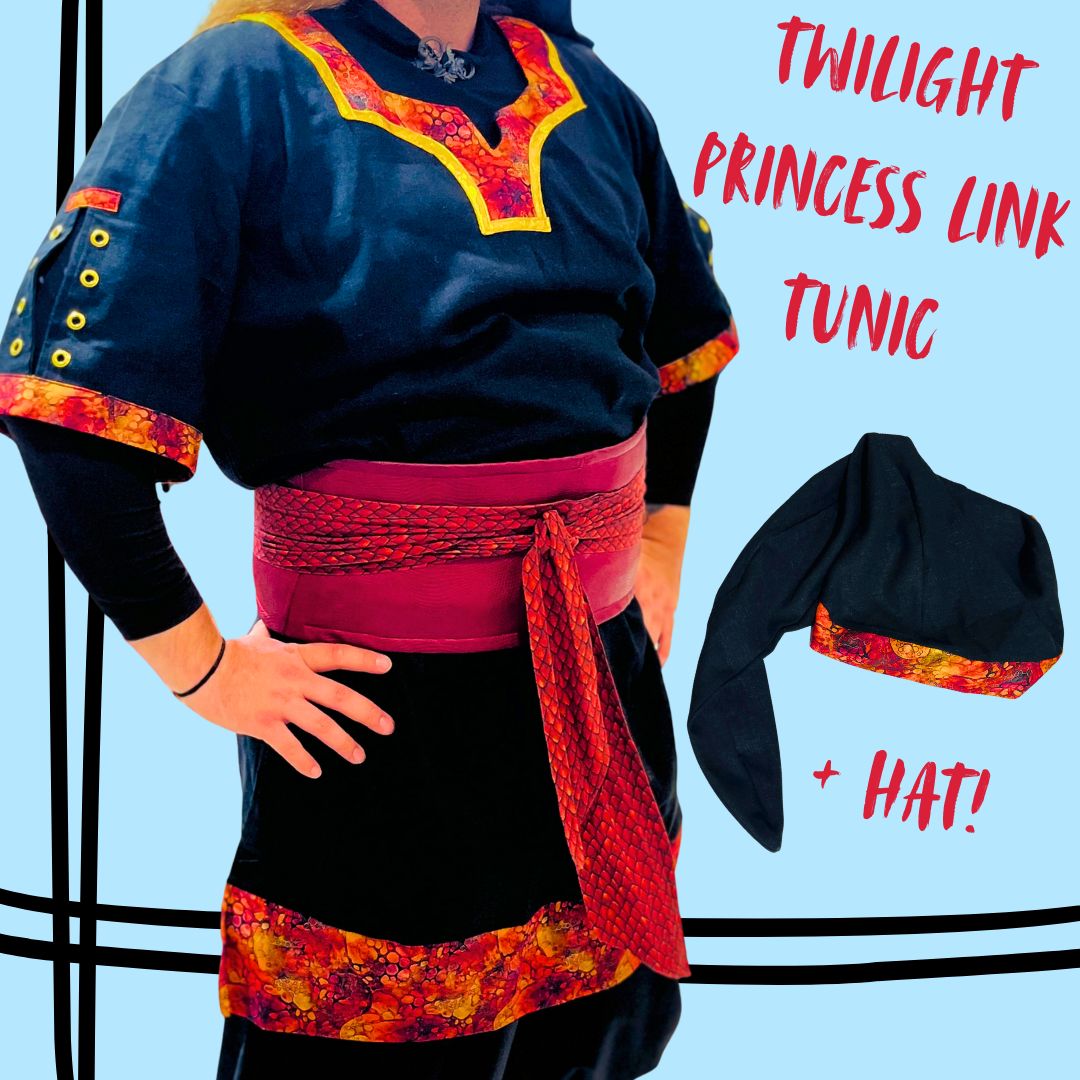 Twilight Princess Link Tunic + Hat Costume Class