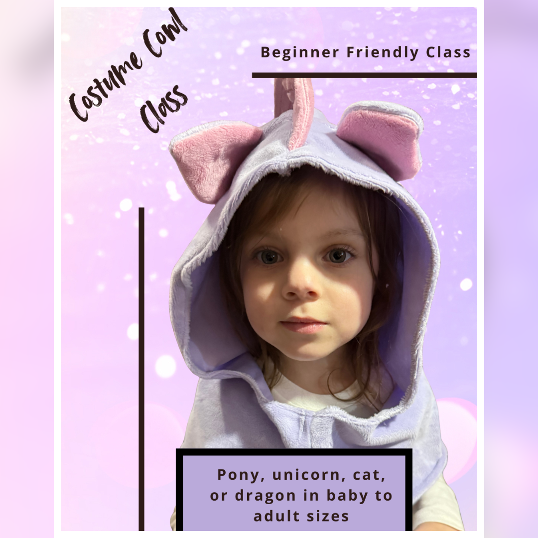 Mystical Beast Cowl Halloween Costume Class
