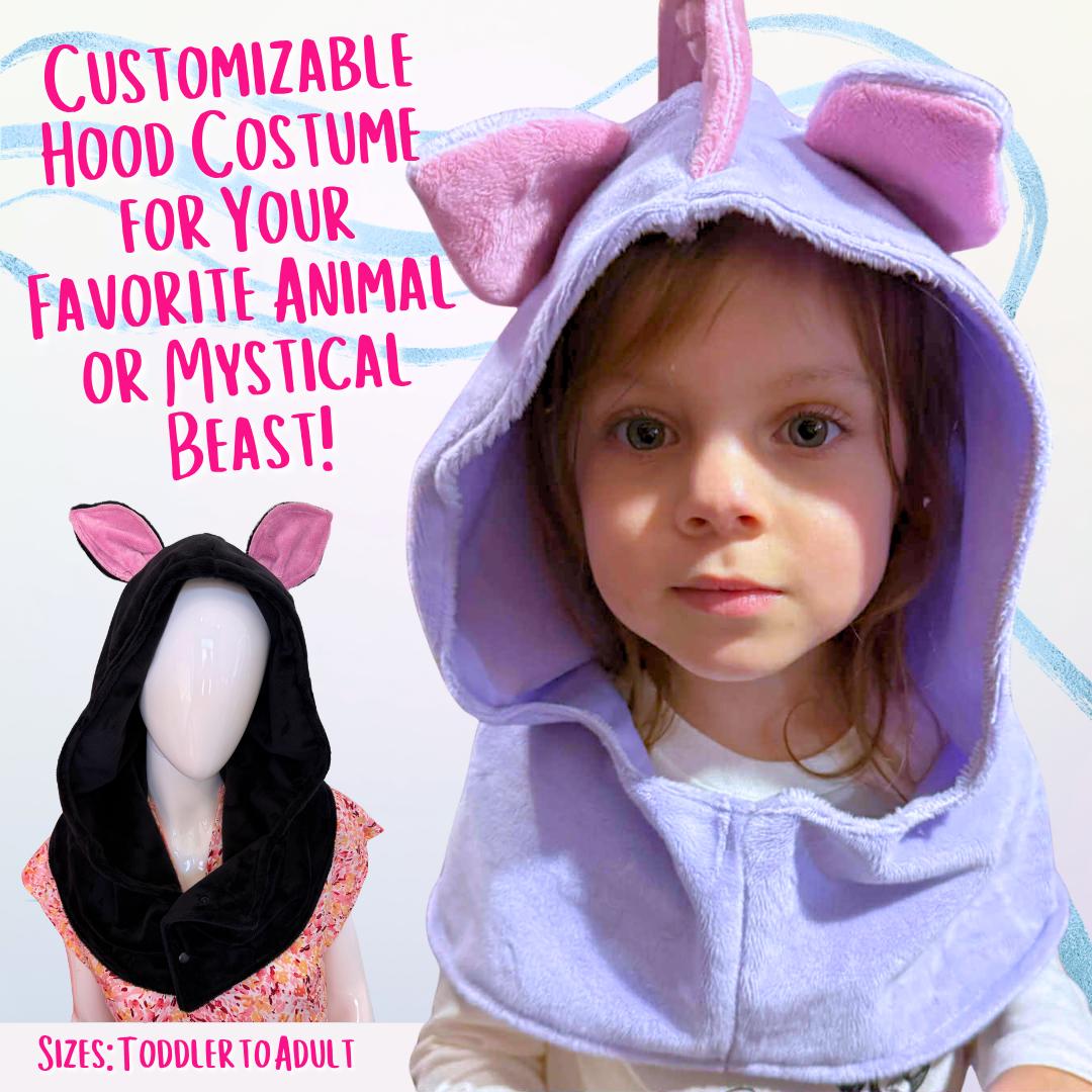 Sat, Oct 17th at UC - Customizable Animal Hoods Beginner Costume Class 6:00-9:30pm