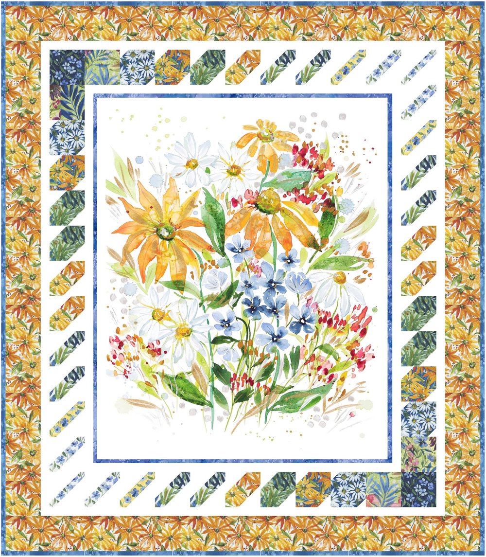 Garden Dreams Quilt Pattern by Create Joy Project
