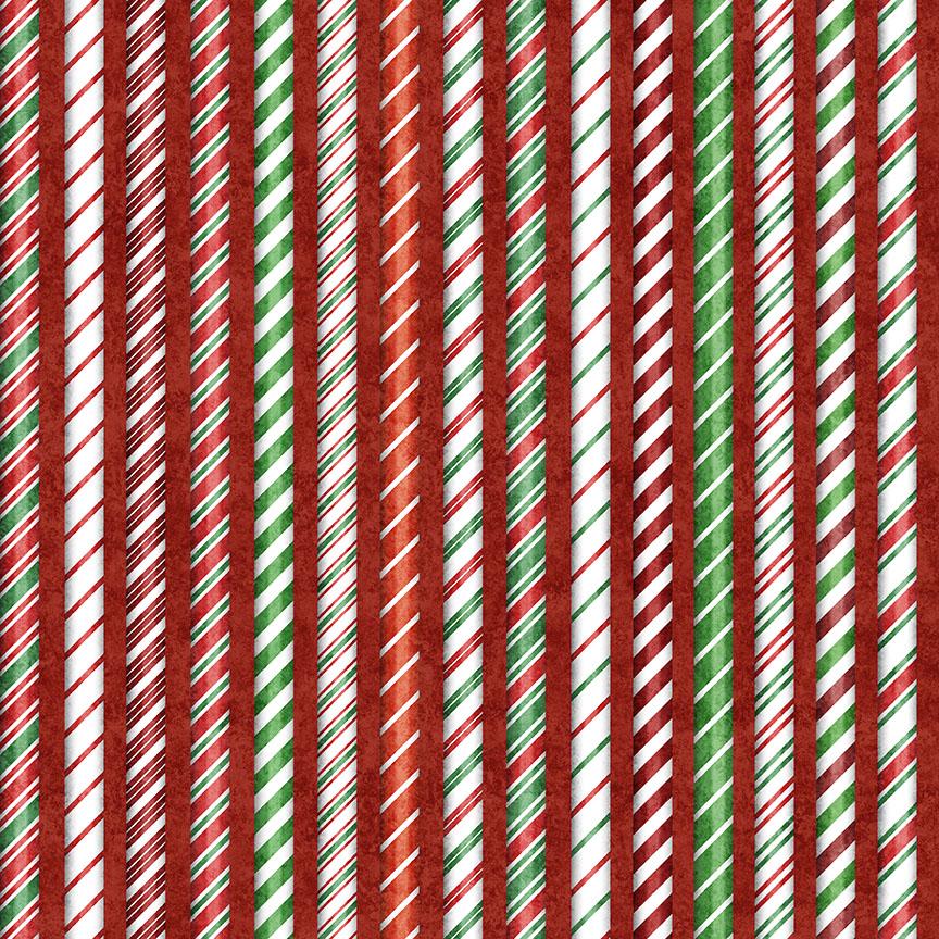 Holly Jolly Candy Cane Stripes Red 31165R