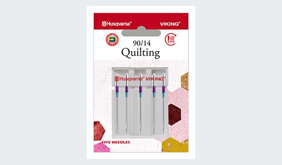 Husqvaran Viking Quilting Needles Size 90/14 5-Pack
