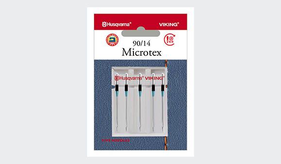 Husqvarna Viking Microtex Needles Size 90/14 5-Pack