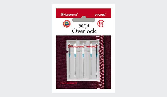Husqvarna Viking Overlock Needles Size 90/14 5-Pack