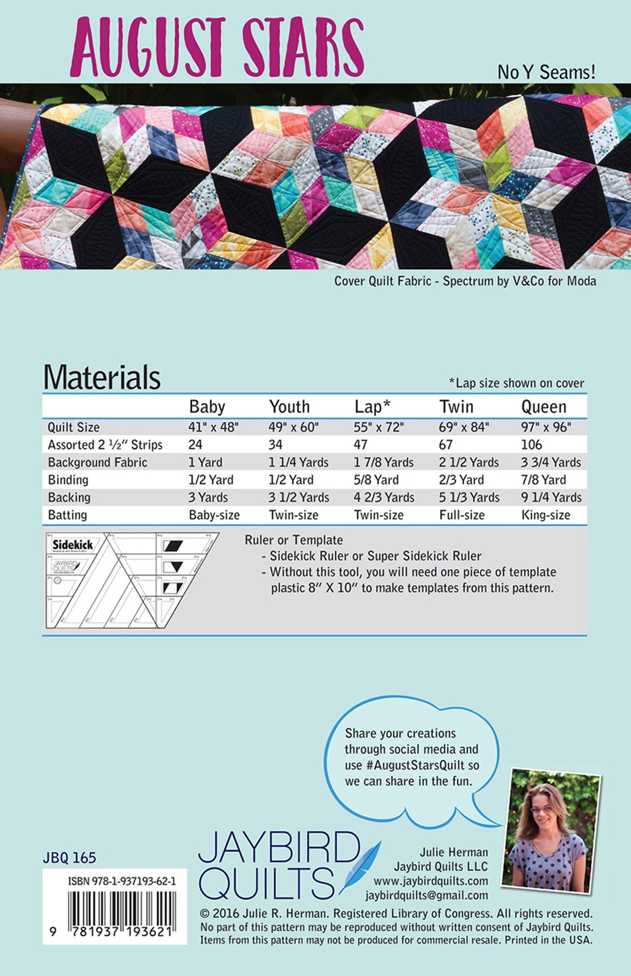 Jaybird Quilts - August Stars