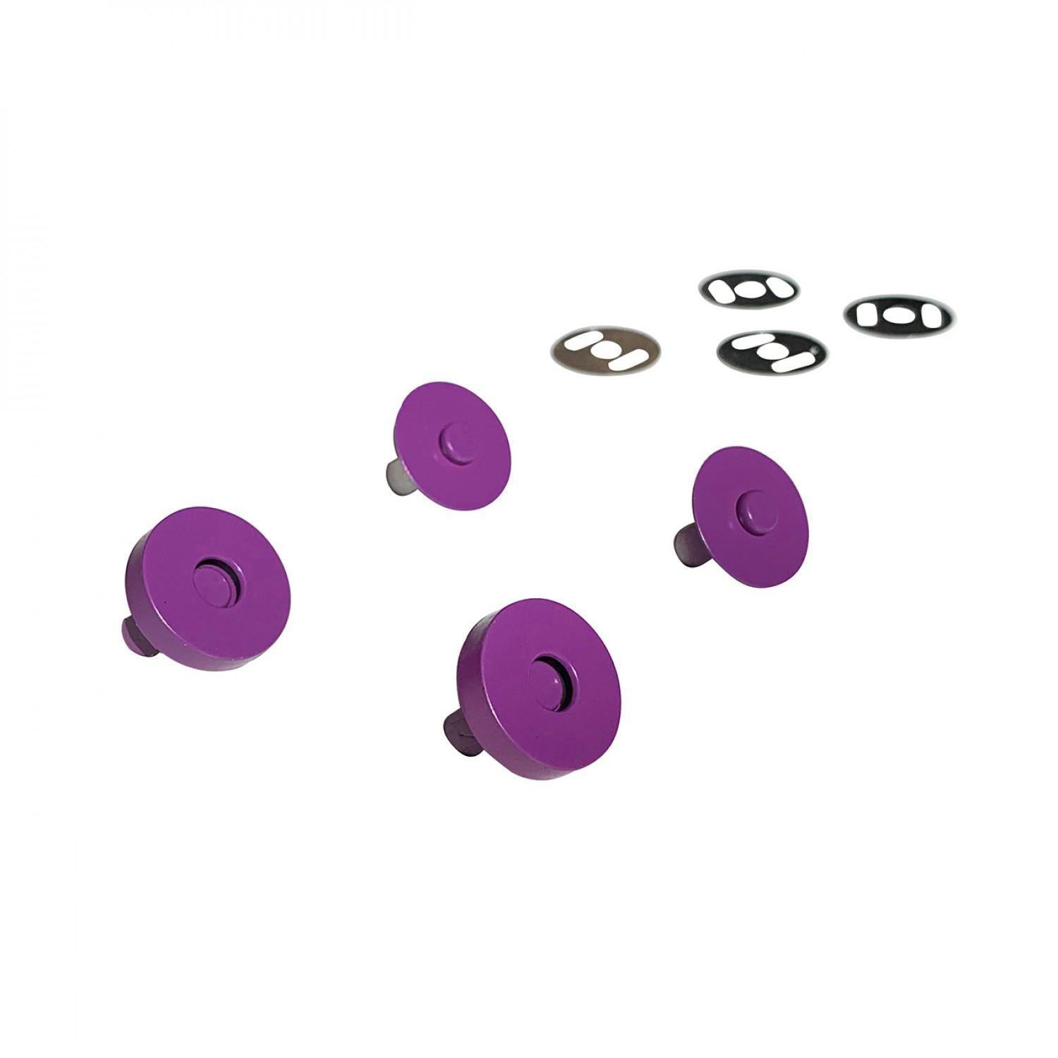 Magnetic Snaps 2 Sets of Purple