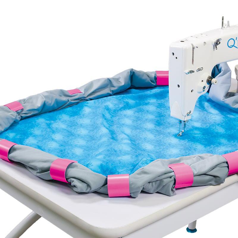 Mini Quilt Clips 2" Pink