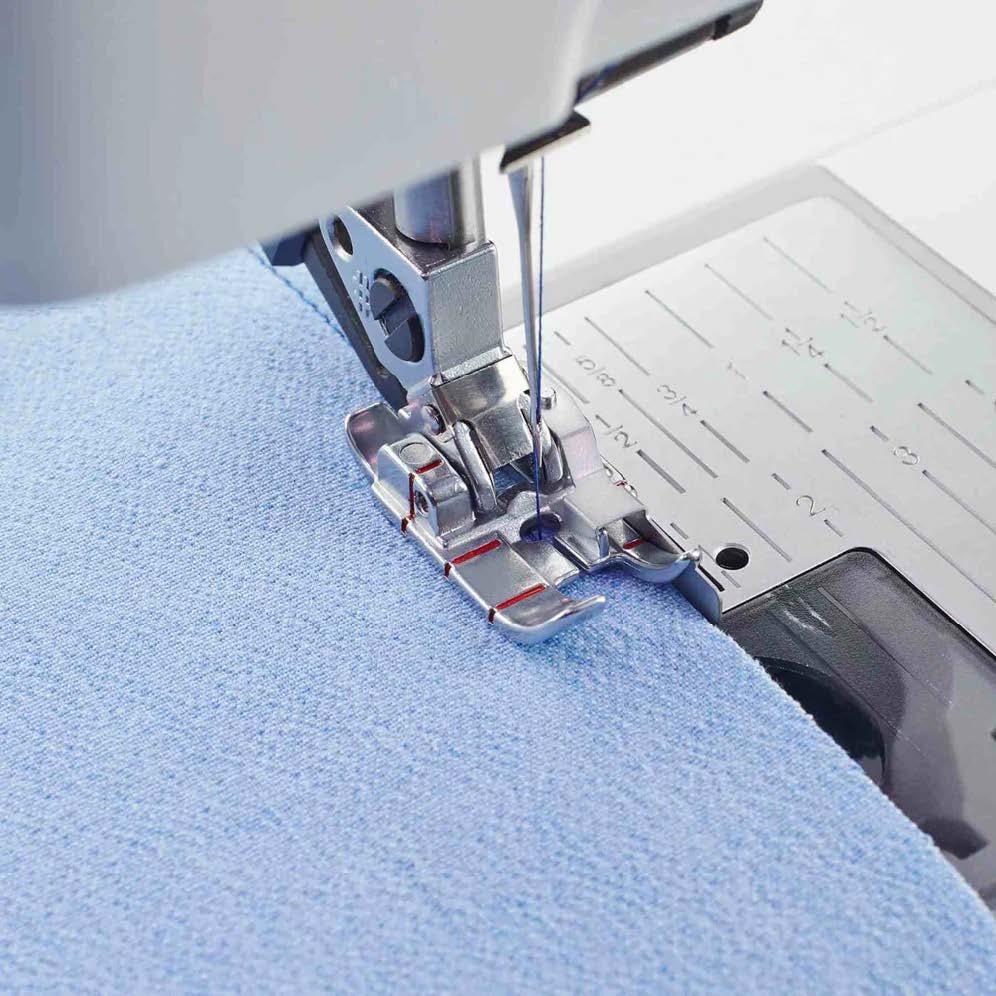 PFAFF Perfect 1/4 Inch Foot with Guide for IDT System