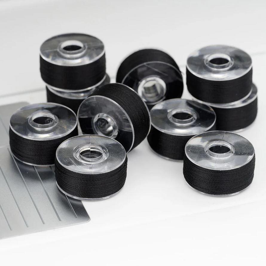 Pfaff Pre-Wound Bobbins Black 10-Pack