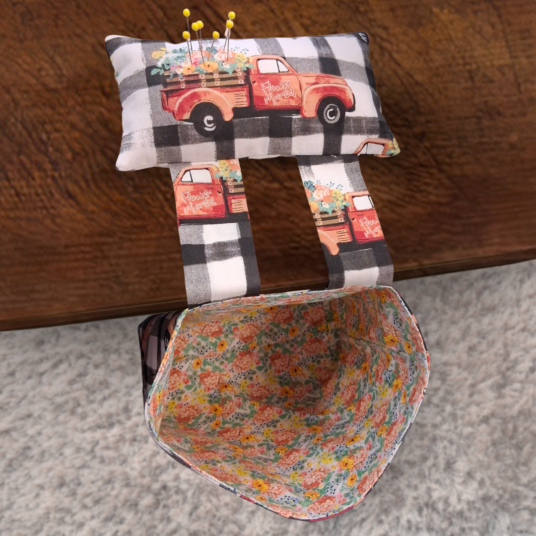 Wed, Oct 7th at SA - Pin Cushion and Thread Catcher Beginner Sewing Class 10:30-2pm