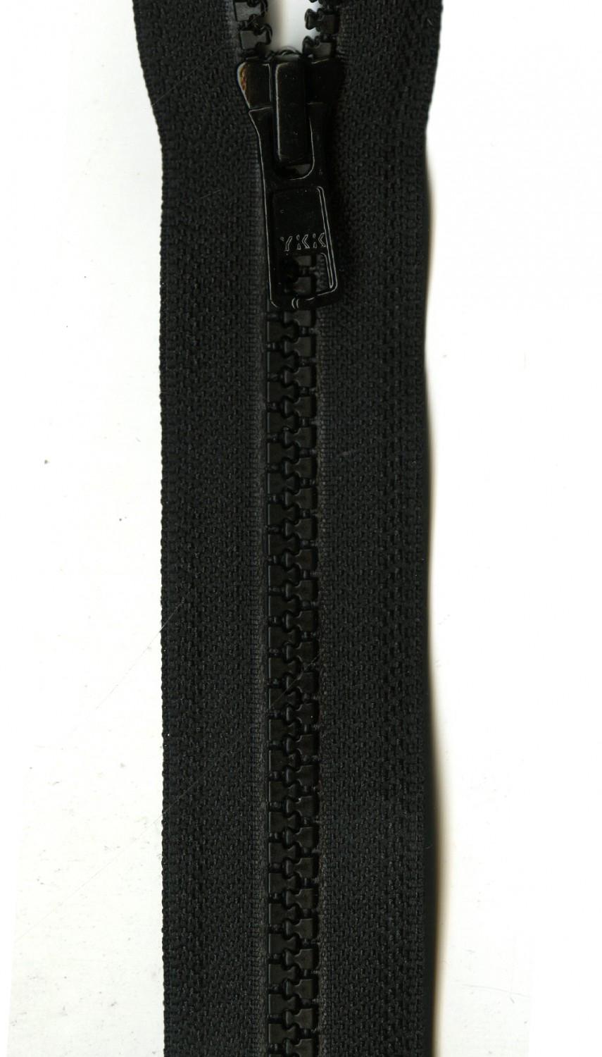 Separating Zipper 10" Black
