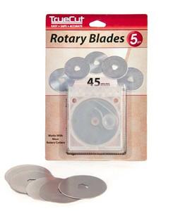 Truecut Rotary Blades 45mm 5pk