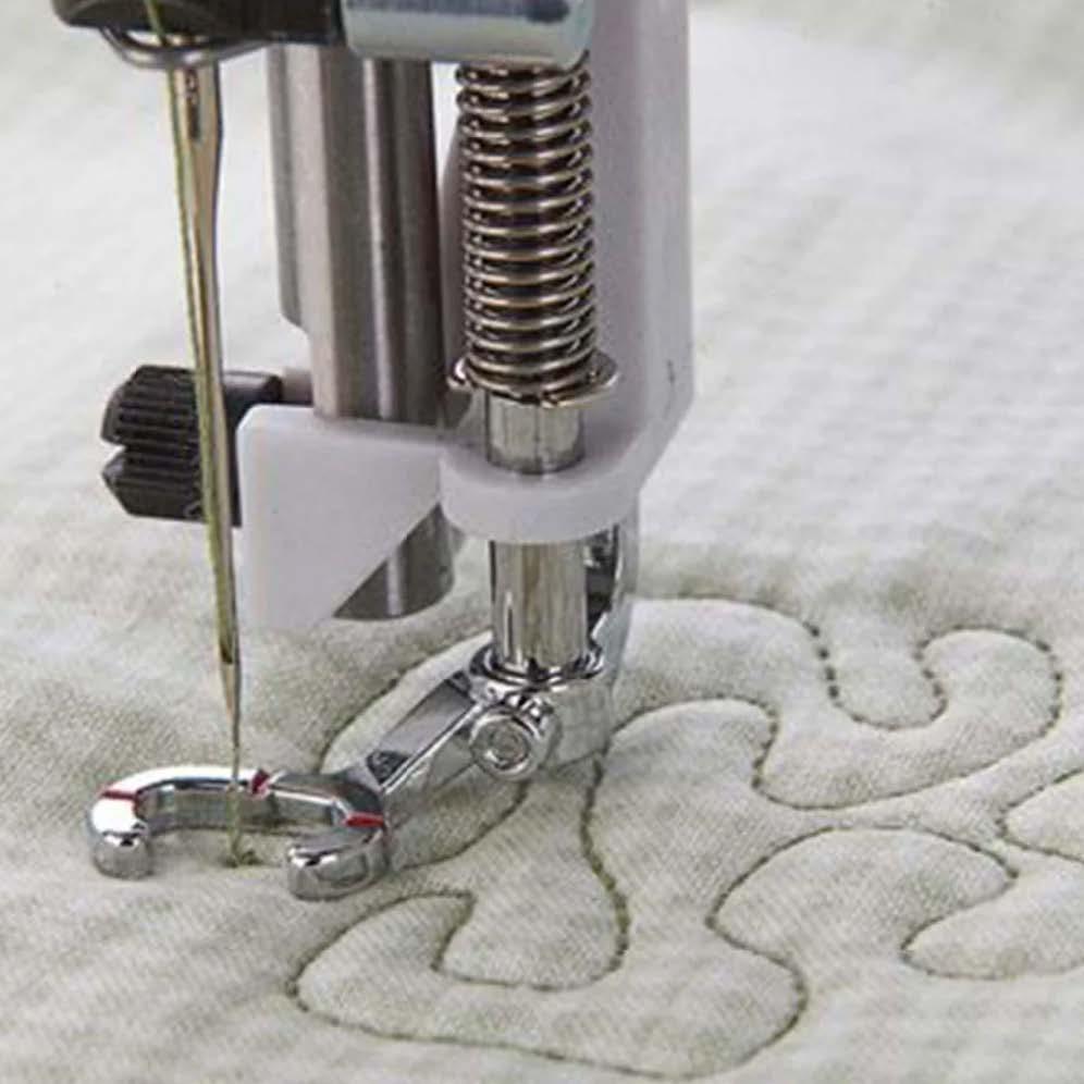 Husqvarna Viking Open Toe Free Motion Spring Foot (Spring Action)