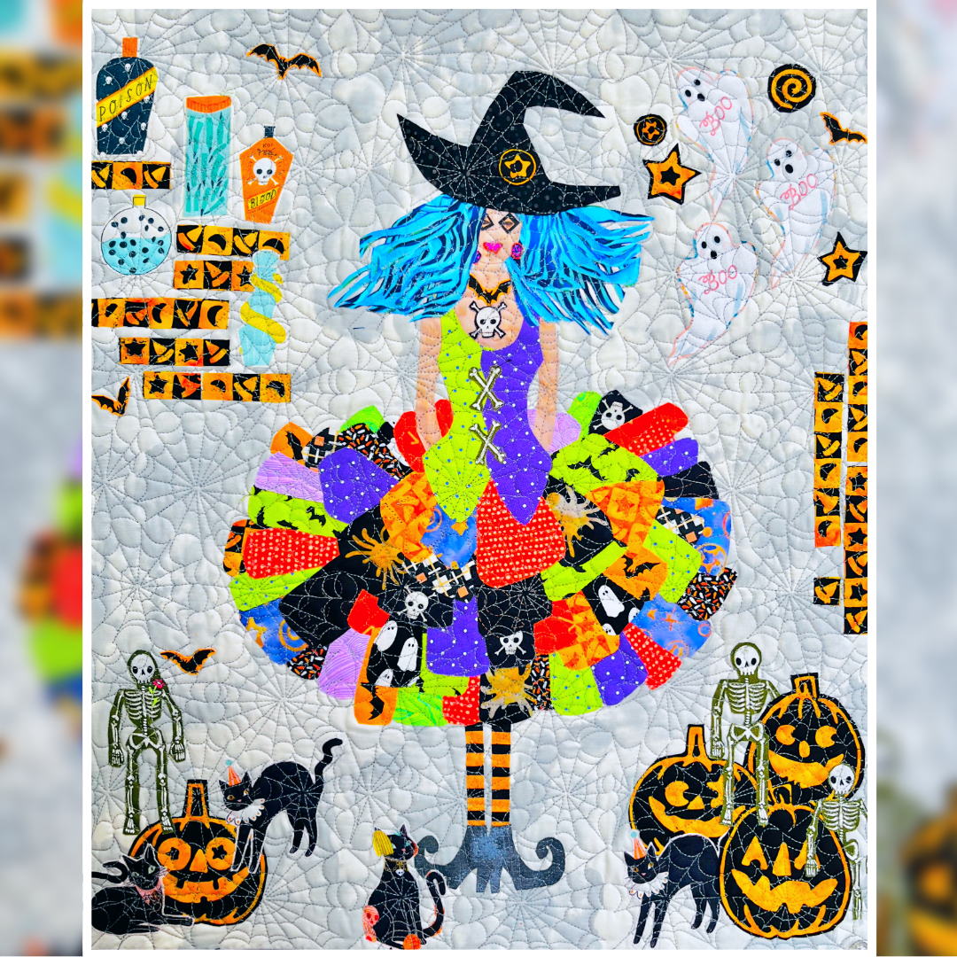 Laura Heine Witch Collage - 2 Part Class at SA
