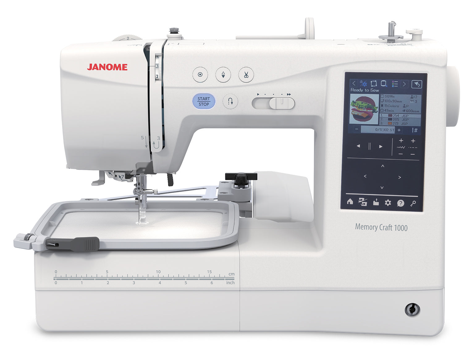 Janome Memory Craft 1000 – Sewing & Embroidery Machine