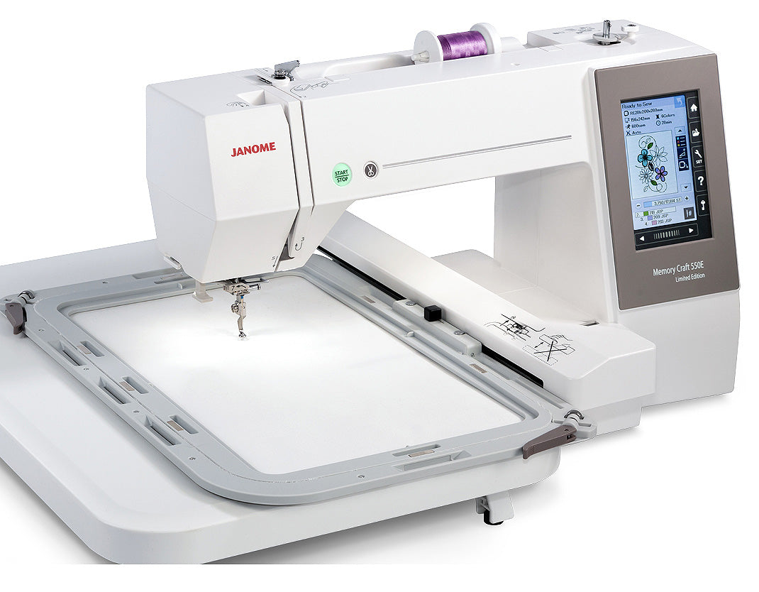 Janome Memory Craft 550e Limited Edition