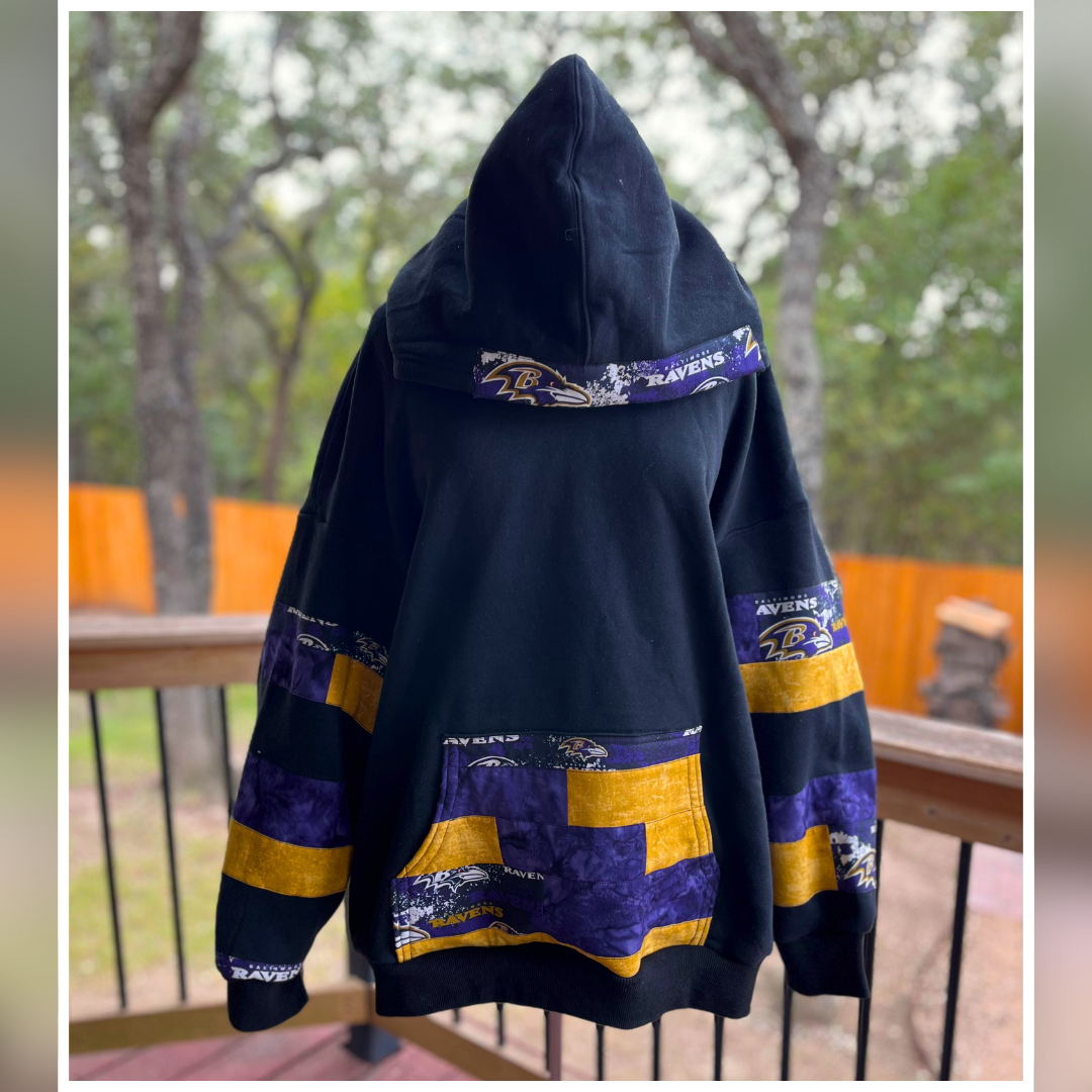 11/18/2026 at UC - Upcycled Patchwork Sweatshirt Class 10:30-2pm
