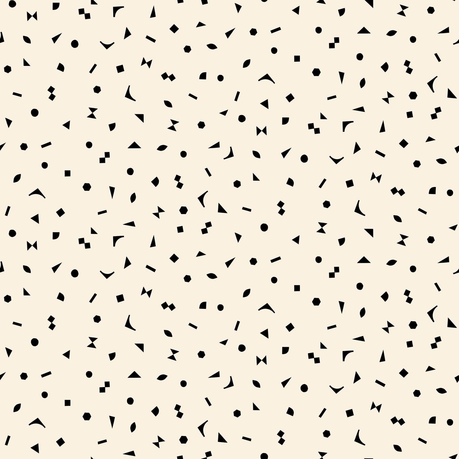 Achroma Quiltfetti Natural RS5097 12 Ruby Star Society Geometric Shapes Confetti