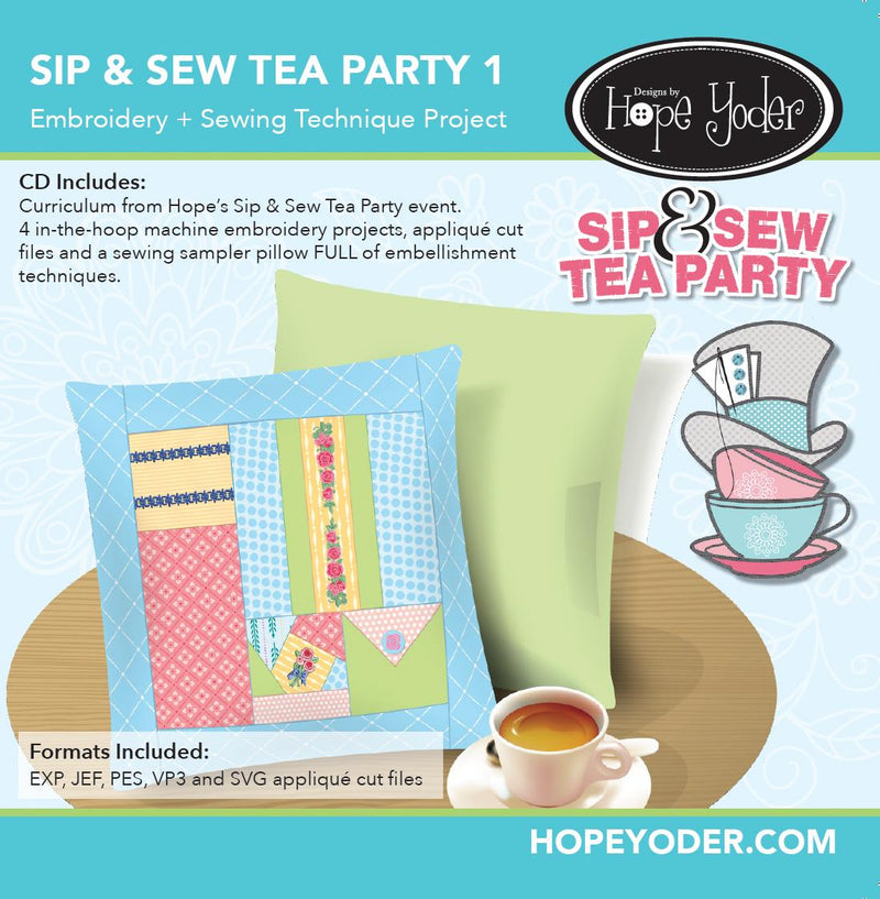 SIP & SEW TEA PARTY VOL.1