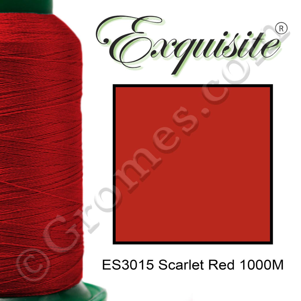 Exquisite Polyester 3015 Scarlet Red Embroidery Thread for Professionals