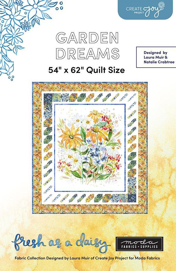 Garden Dreams Quilt Pattern by Create Joy Project