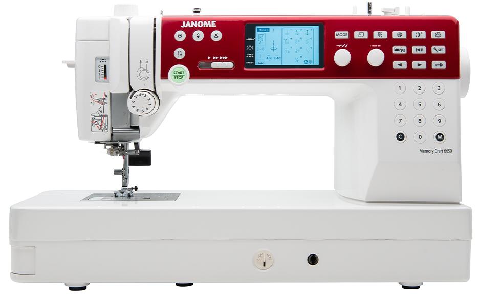 Janome Memory Craft 6650 Quilting and Sewing Machine
