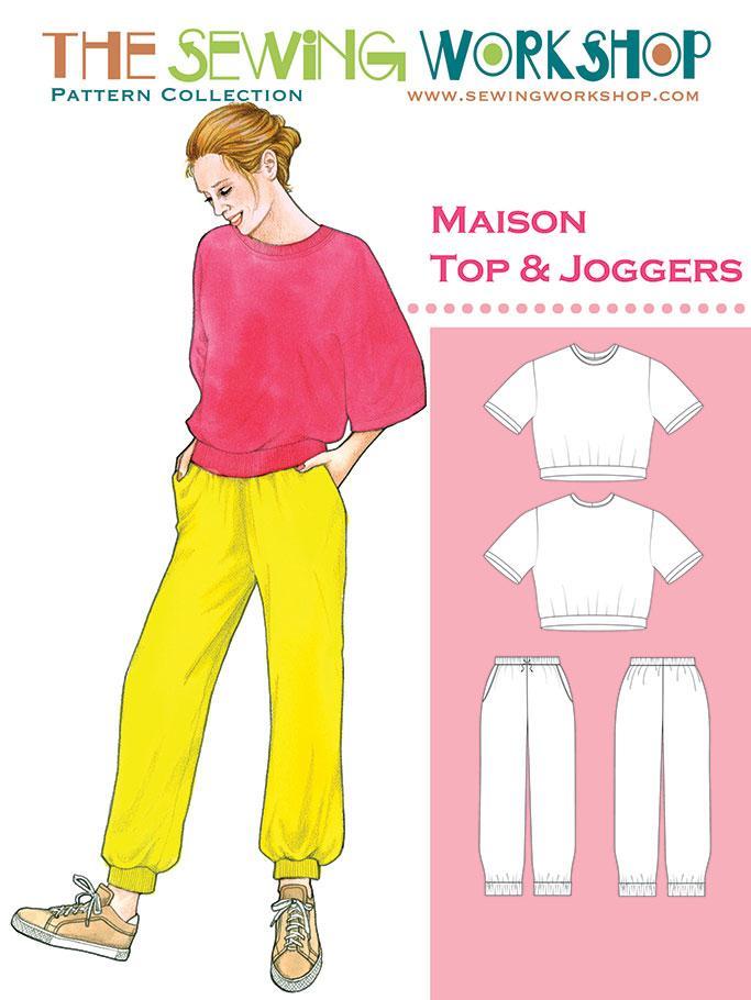 Masion Top & Joggers Pattern by The Sewing Workshop