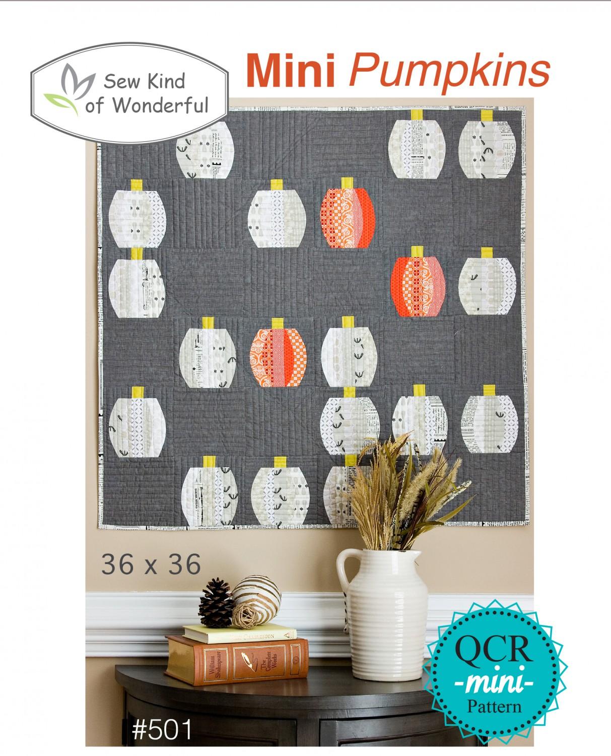 Sew Kind Of Wonderful - Mini Pumpkins Pattern