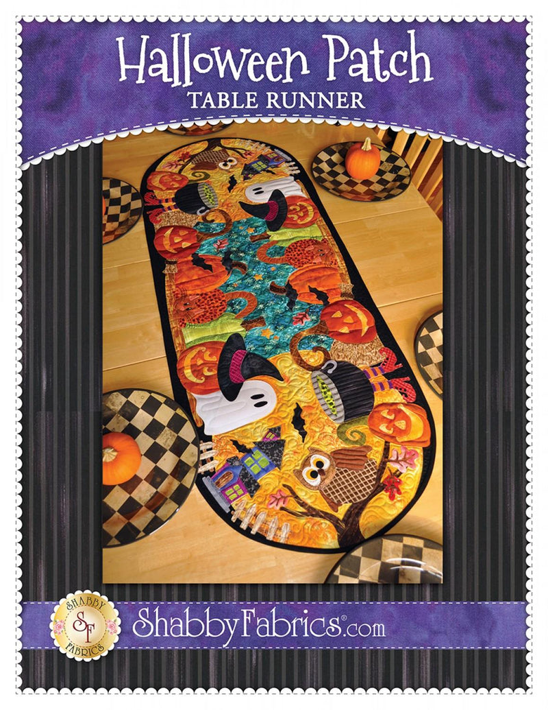 Shabby Fabrics - Halloween Patch Table Runner