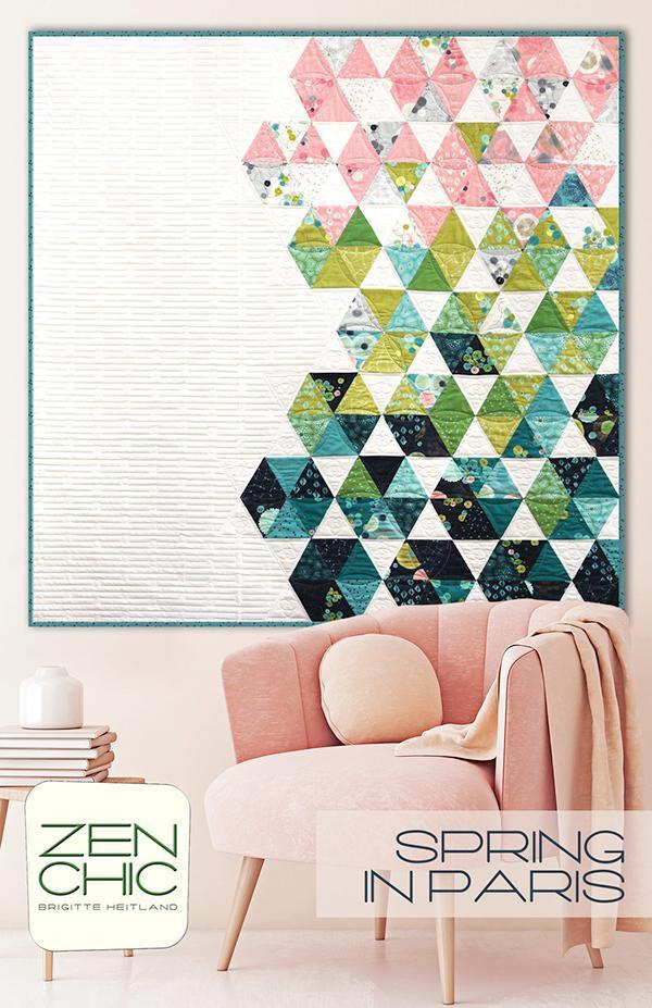 Zen Chic - Spring In Paris Quilt Pattern