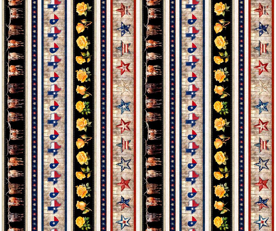 All Texas 2025 Decorative Stripe Multi