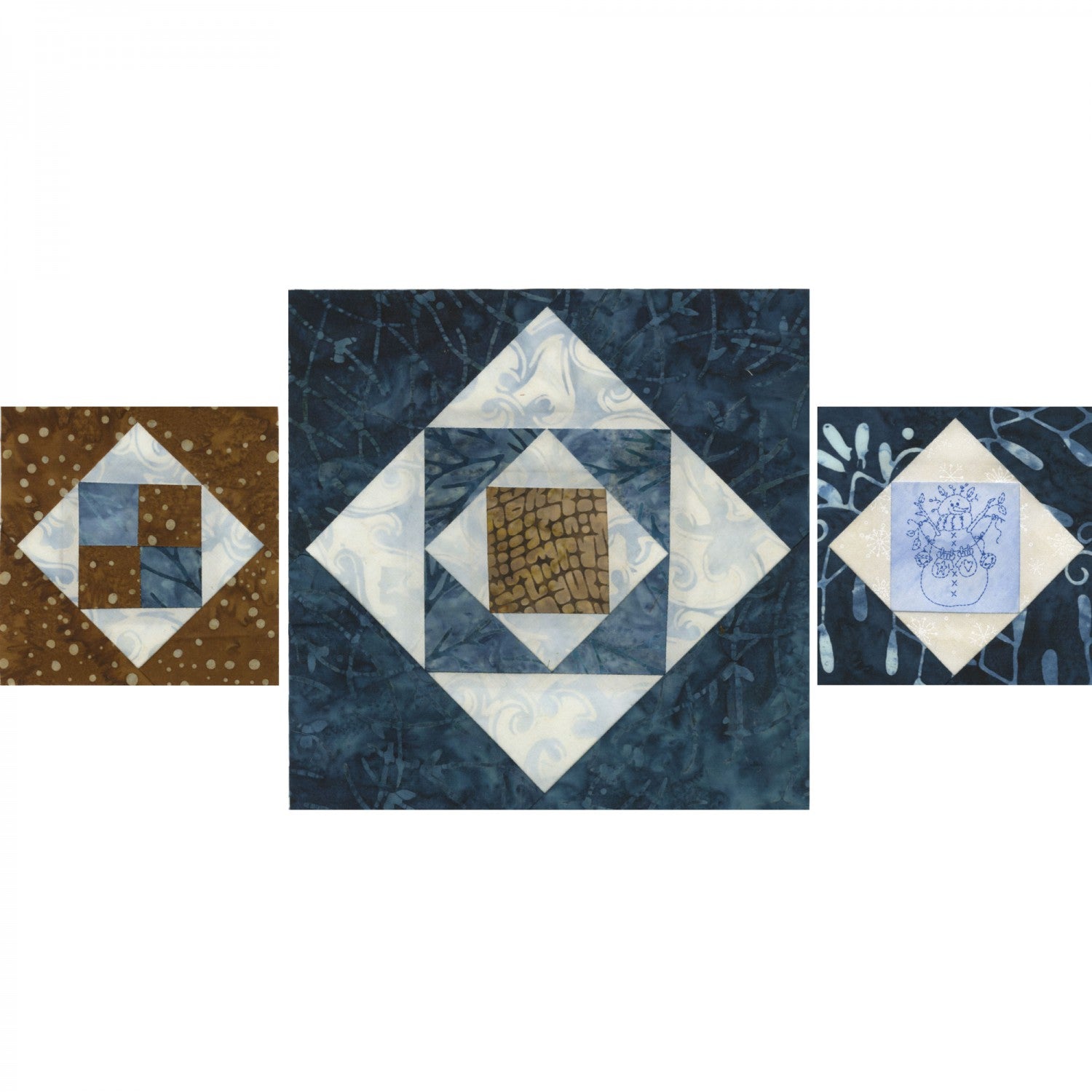 Square on Square Trim Tool Quilt Ruler for 4in or 8in Finished