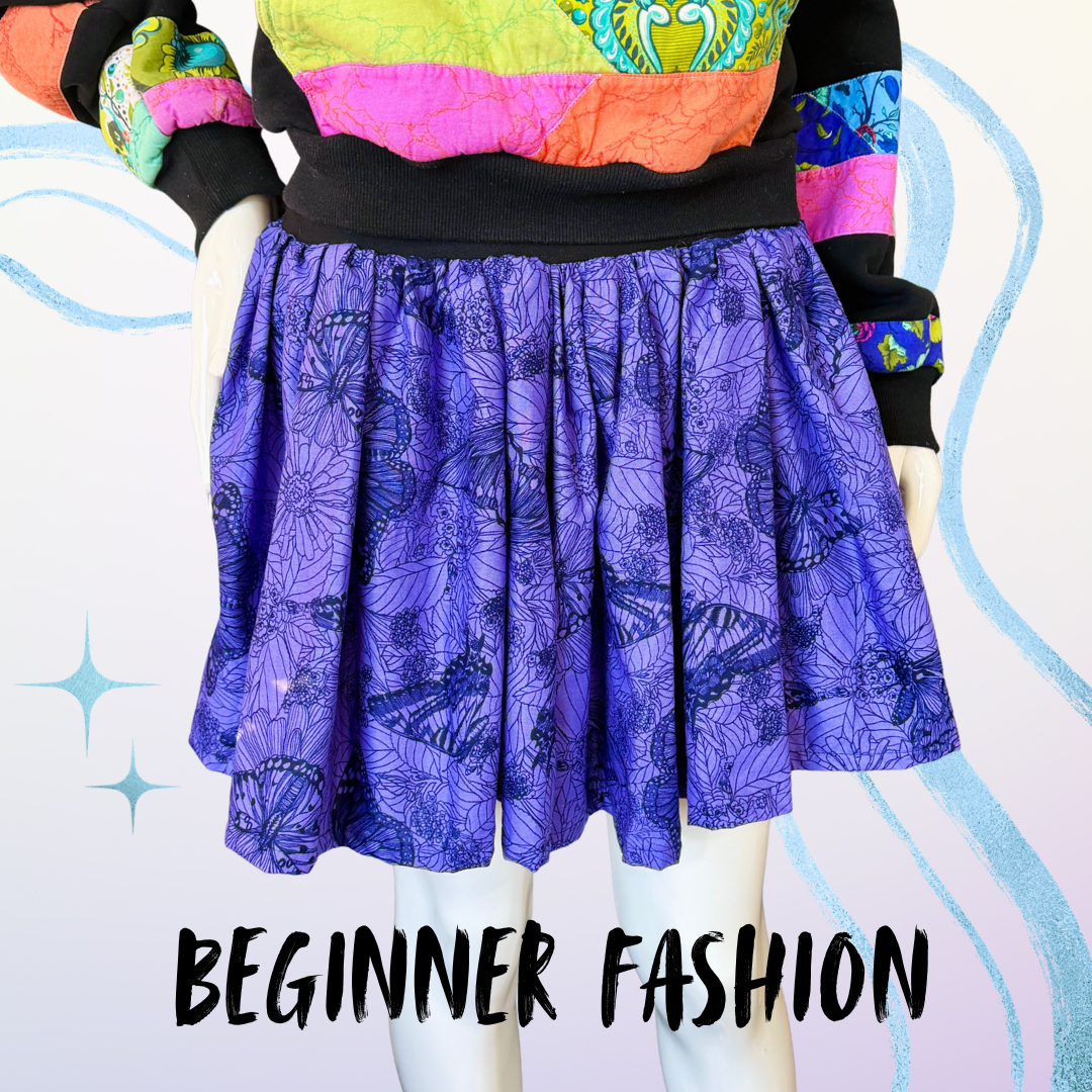 11/07/2026 at UC - Gathered Circle Skirt Beginner Fashion Class 10:30-3pm