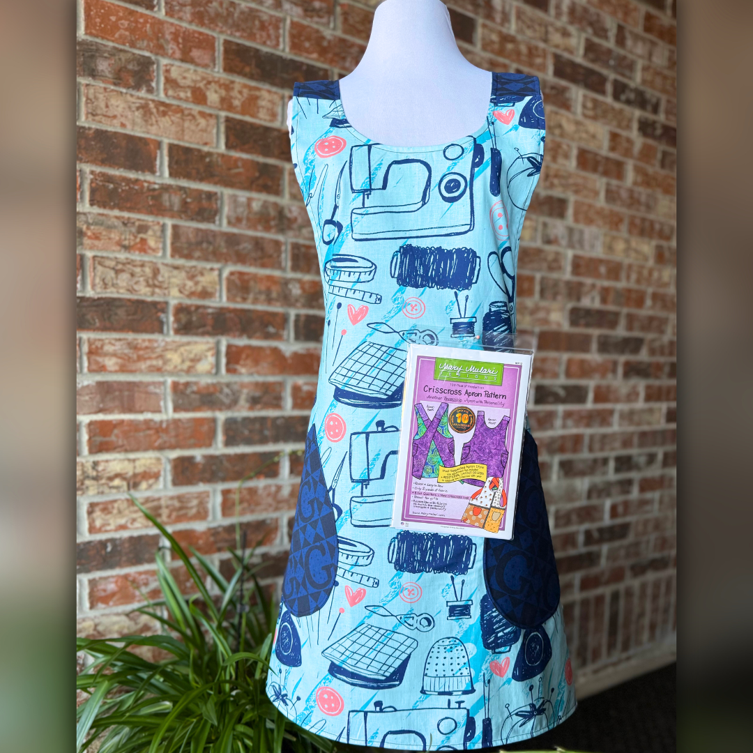 Wed, Jul 22nd at SA - Crisscross Apron Class 10-3pm