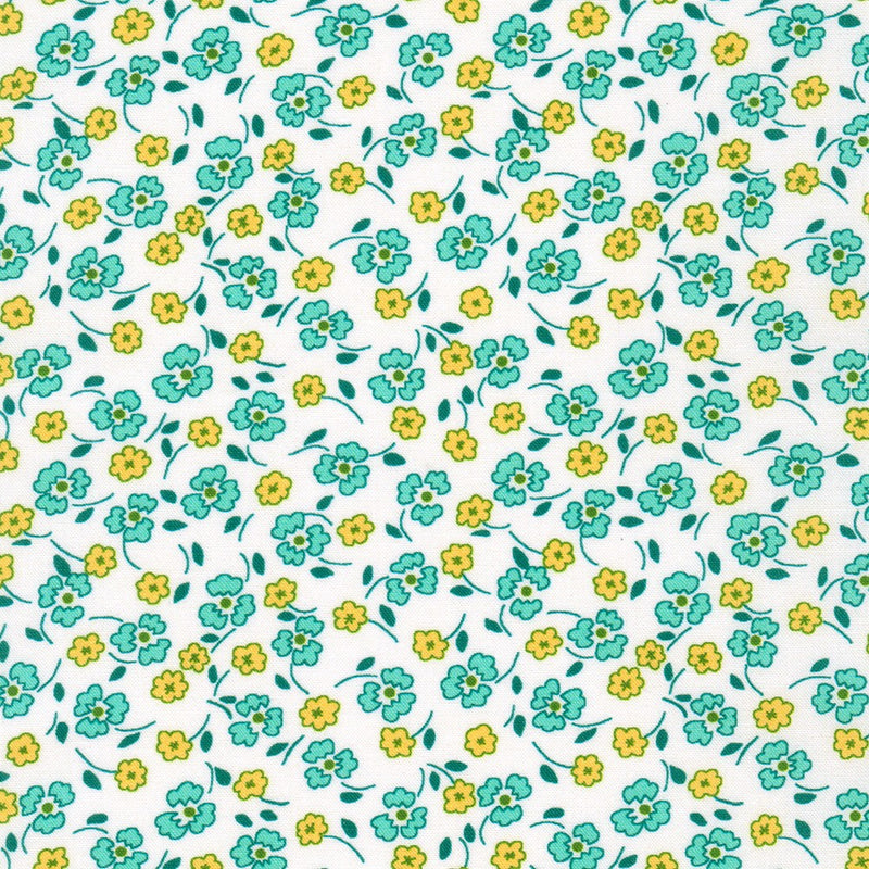 Flowerhouse: Little Blossoms Azure FLHD-21887-64