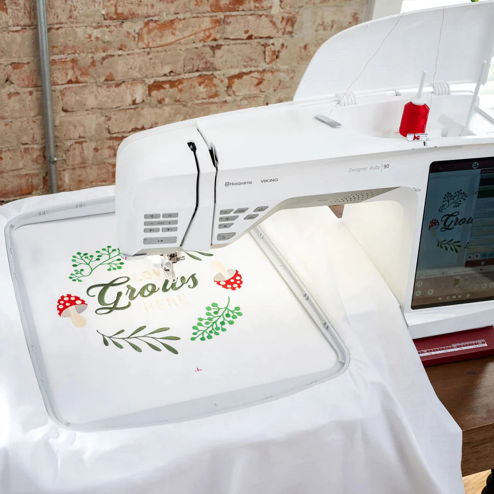 Husqvarna Viking Designer Ruby 90 Sewing & Embroidery Machine