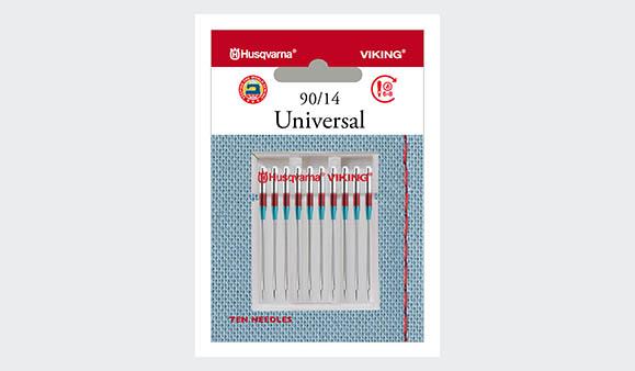 Husqvarna Viking Universal Needles 90/14 10-pack