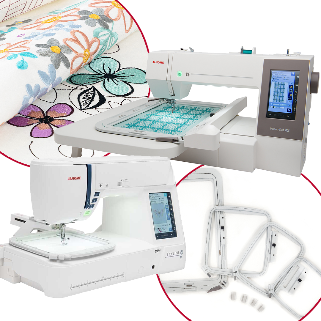 Intro to Janome - Embroidery Models New Owners Class
