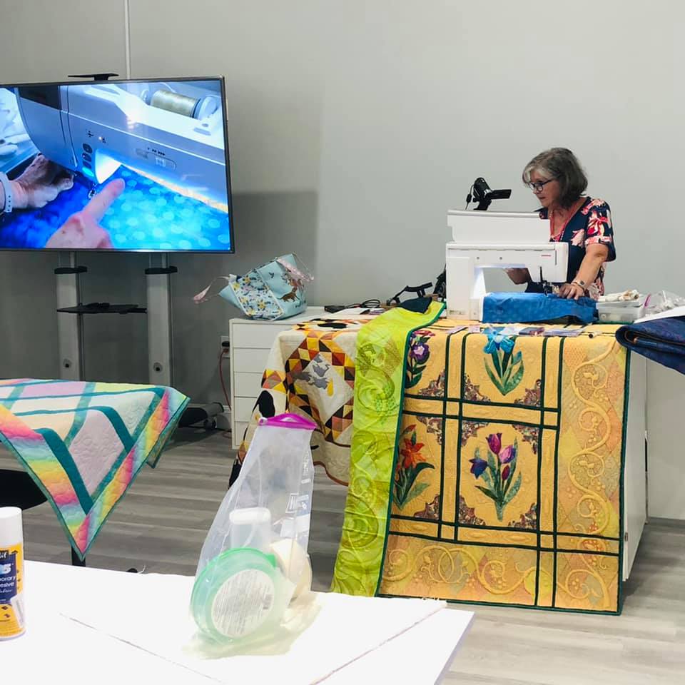 Wed, Mar 25th at UC - Beginner Free Motion Quilting Class 10:30-2:30pm