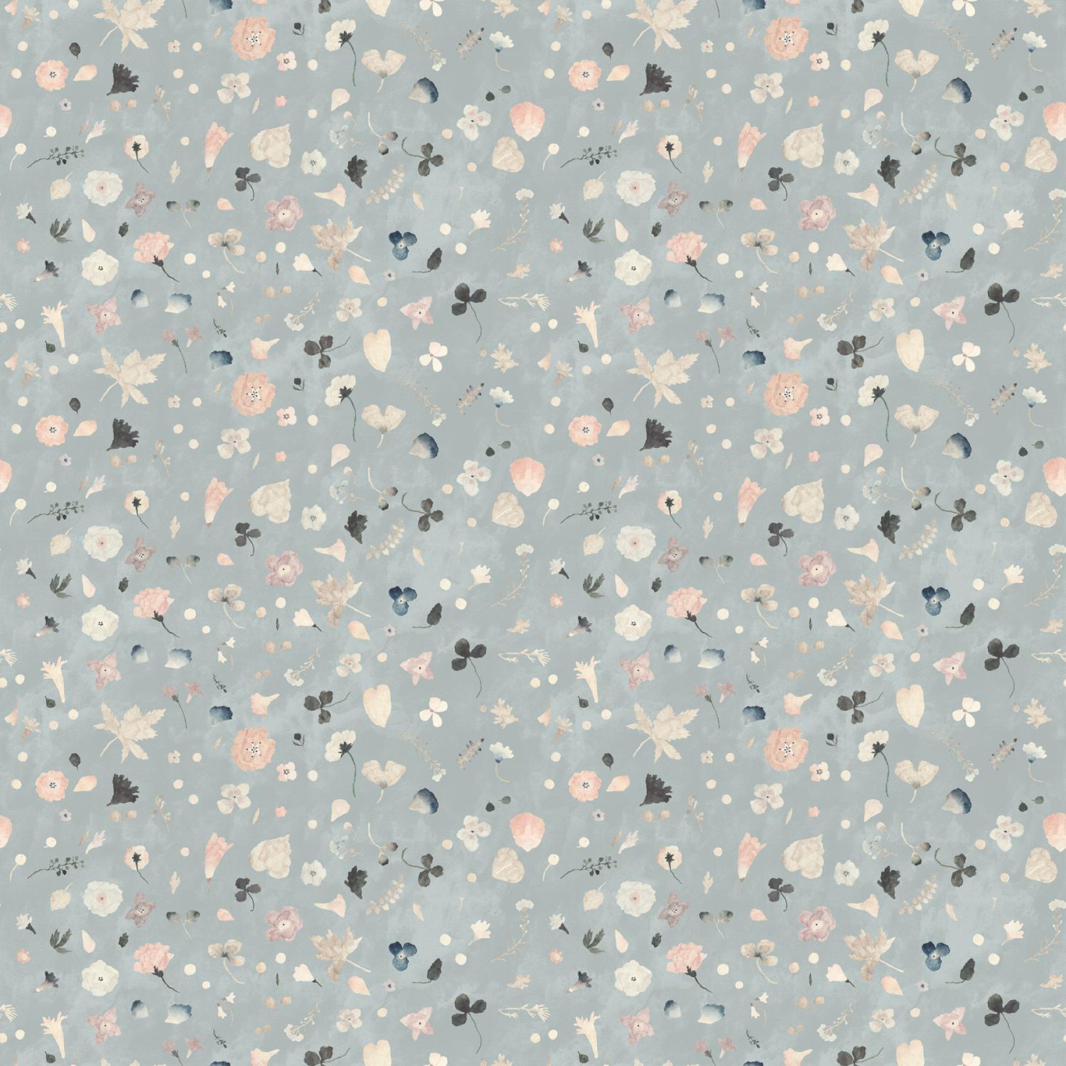 Memories Floral Blue 90390 40