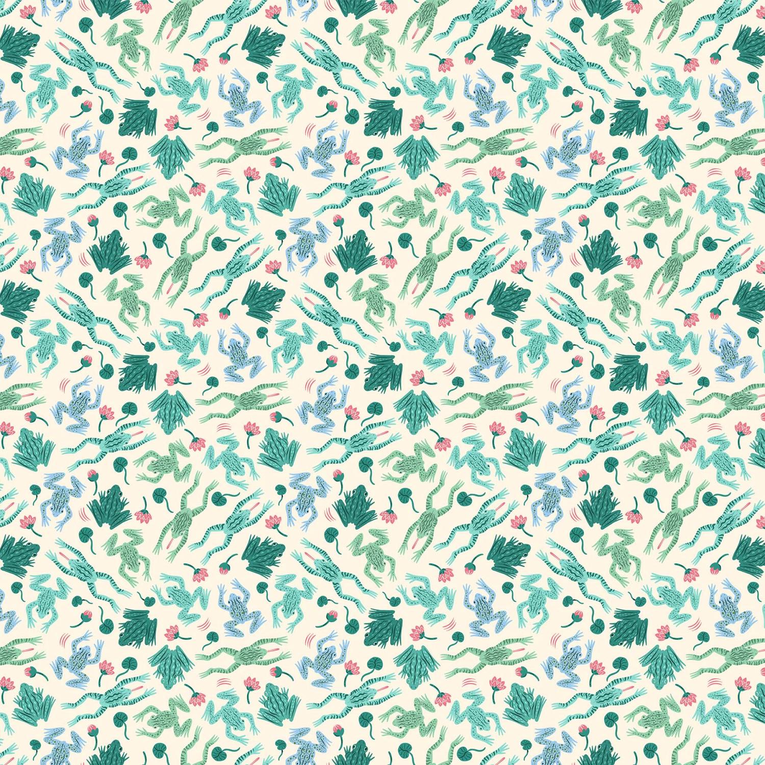 Pond Tales Mint Frogs 90605-60