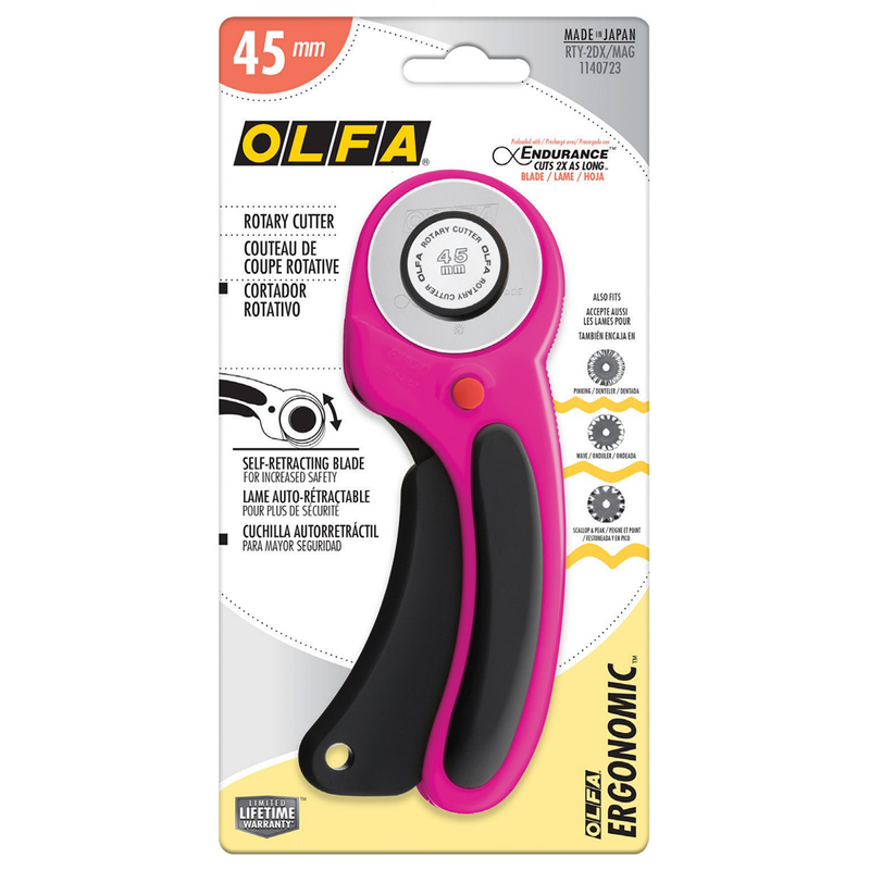 OLFA ROTARY CUTTER ERGONOMIC