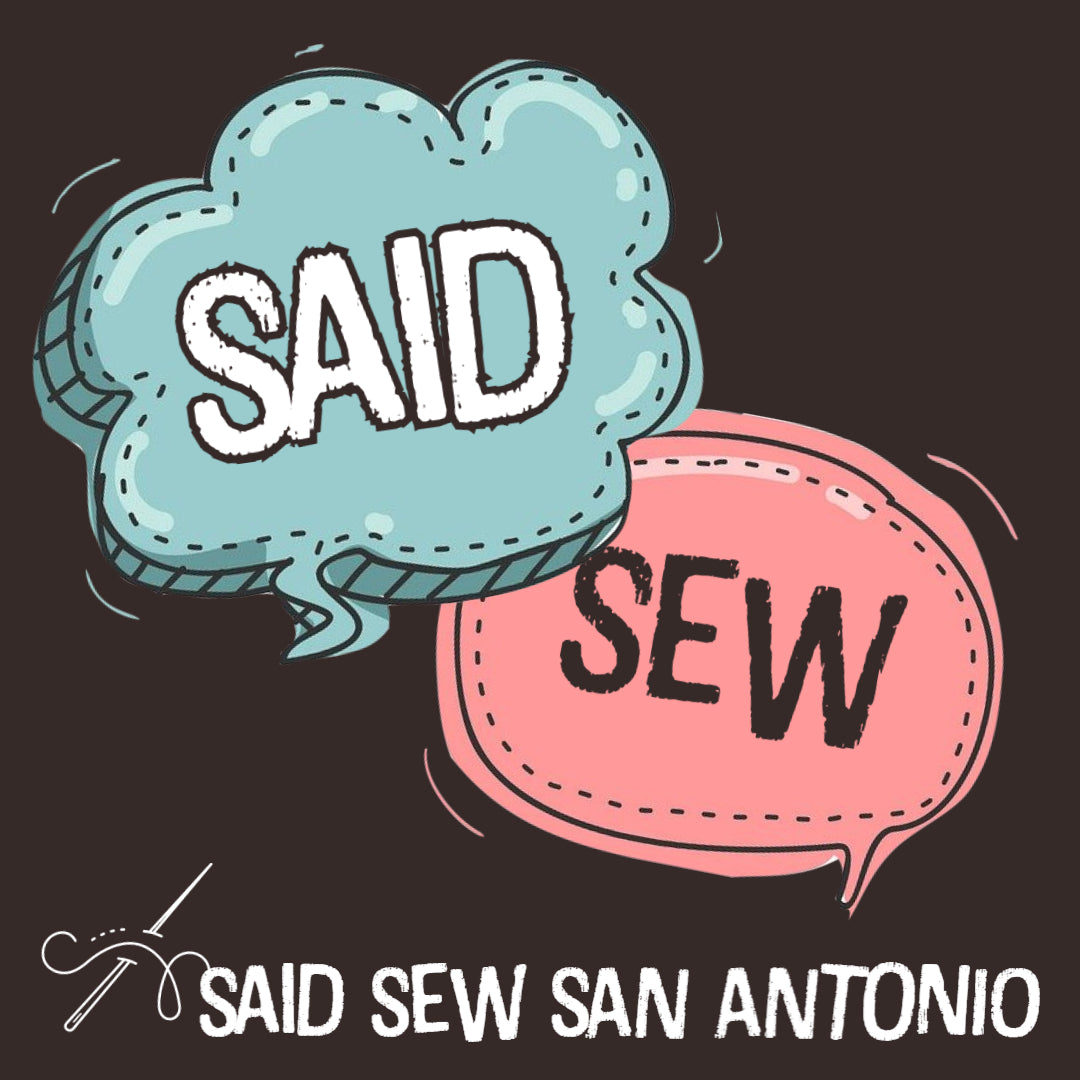 April 25th Said Sew Nighttime Sewcial